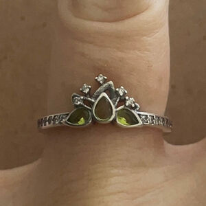 Princess Tiana Tiara Ring ~ Size 8